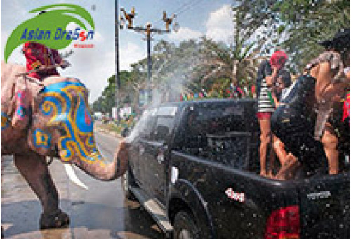 Du lịch Thái Lan tham gia Songkran-Tết té nước mừng năm mới